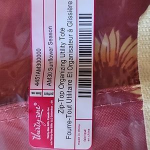 Thirty-One  Zip-Top Organizing Utility Tote